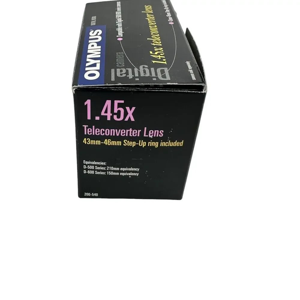 Olympus 1.45x Teleconverter Camera Lens For 500/600 Series New *No Pouch*